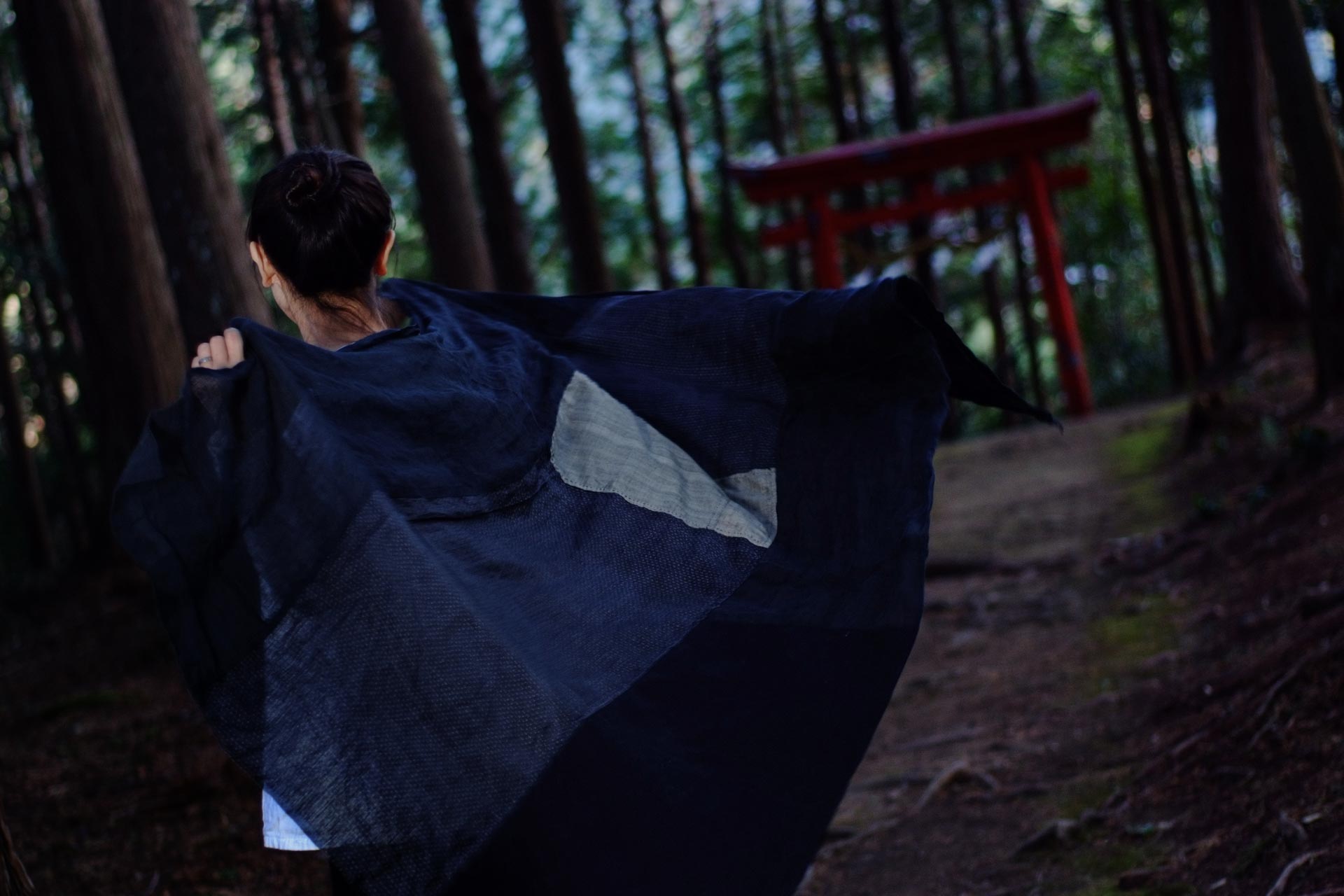 Japanese antique kimono stall03